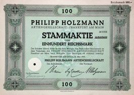 Philipp Holzmann AG, Frankfurt - 1933