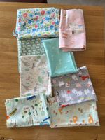 Stoffreste Kinder Baumwolle verschiedene Motive Set