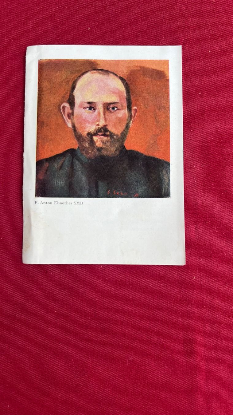 Foto & Immagini: Seltene Andachtskarte P. Anton Ebnoether SMB – Usato da Schübelbach venduto da Dolly990_2