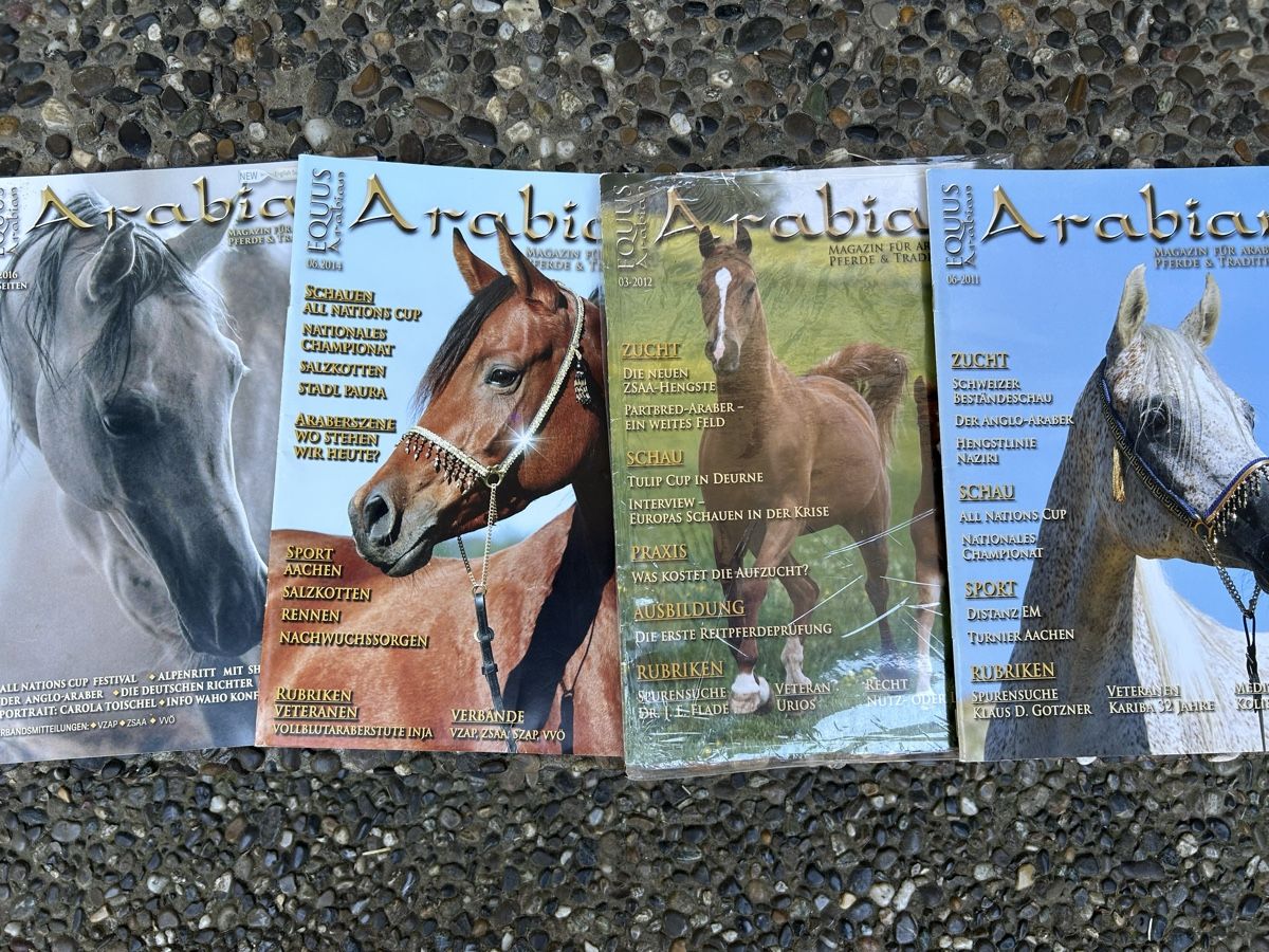 Riviste & Magazine: Araber Pferde Zeitschrift Sammlung – Usato da Rickenbach ZH venduto da nathifa 2
