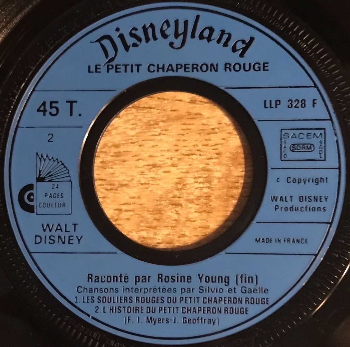 Dischi in vinile: LE PETIT CHAPERON ROUGE – Usato da Bussigny venduto da vinyl-pas-cher 9