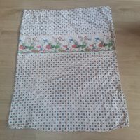Vintage Bettwäsche Bezug mit Zwergli Motiv,