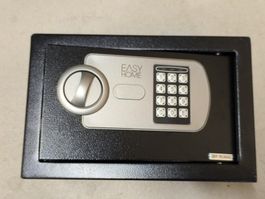 EASY HOME Safe mit Zahlencode, schwarz, Tresor
