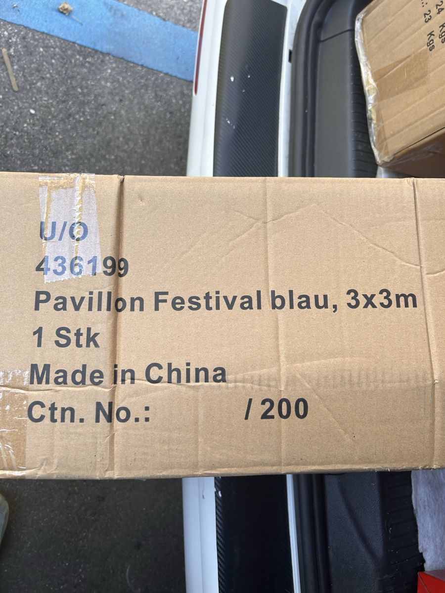 Altro per Eventi aziendali & Feste: Pavillon - 3 x 3 m - Neue - Originalverpackt – Nuovo e nell'imballaggio originale da Zürich venduto da jasmin011 6