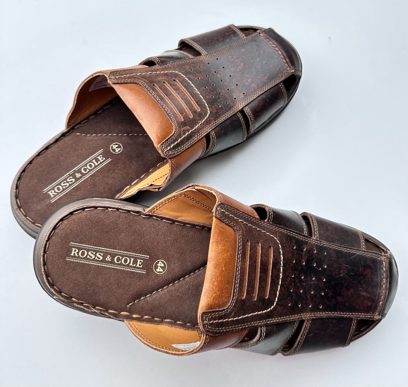 Scarpe da uomo: Ross & Cole Herren Lederpantolette – Nuovo (secondo la descrizione) da Oberrüti venduto da siyito 1