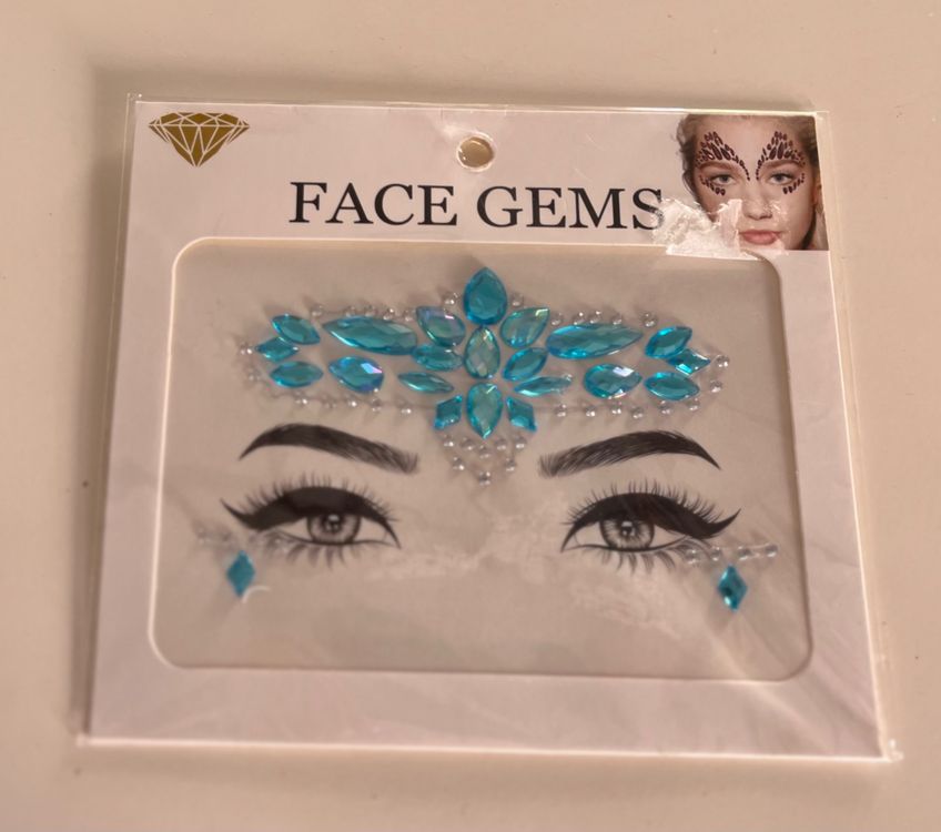 Gem Sticker Edelstein-Aufkleber Für Gesicht & Körper – Glitzer-Make-up Für Party & Festival