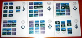 1978 LEMANEX 78 alle Varianten auf FDC's