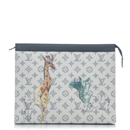 🐘Louis Vuitton Chapman Savanna Pochette GM🦒