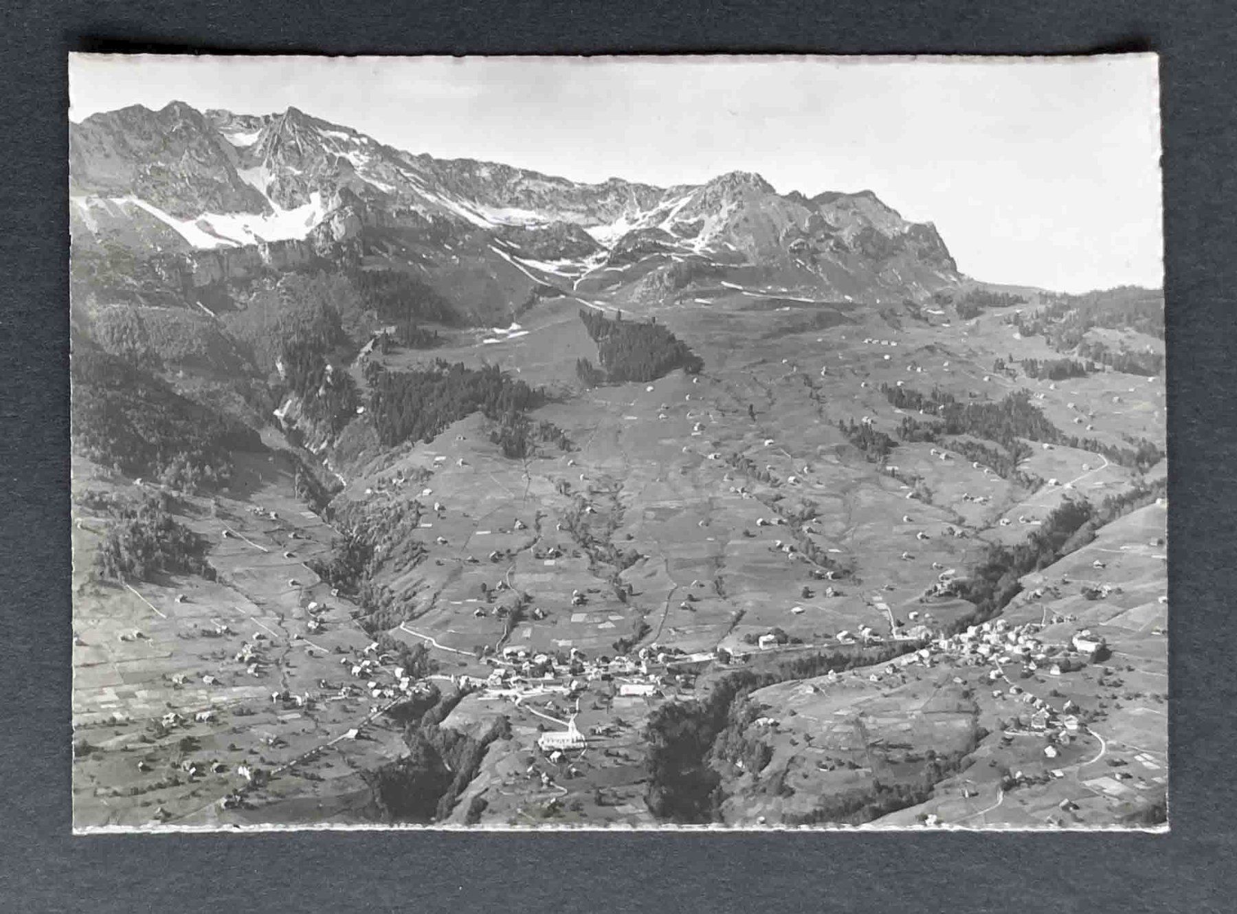 Cartoline postali: AK Flugaufnahme Amden – Usato da Goldau venduto da artelier1
