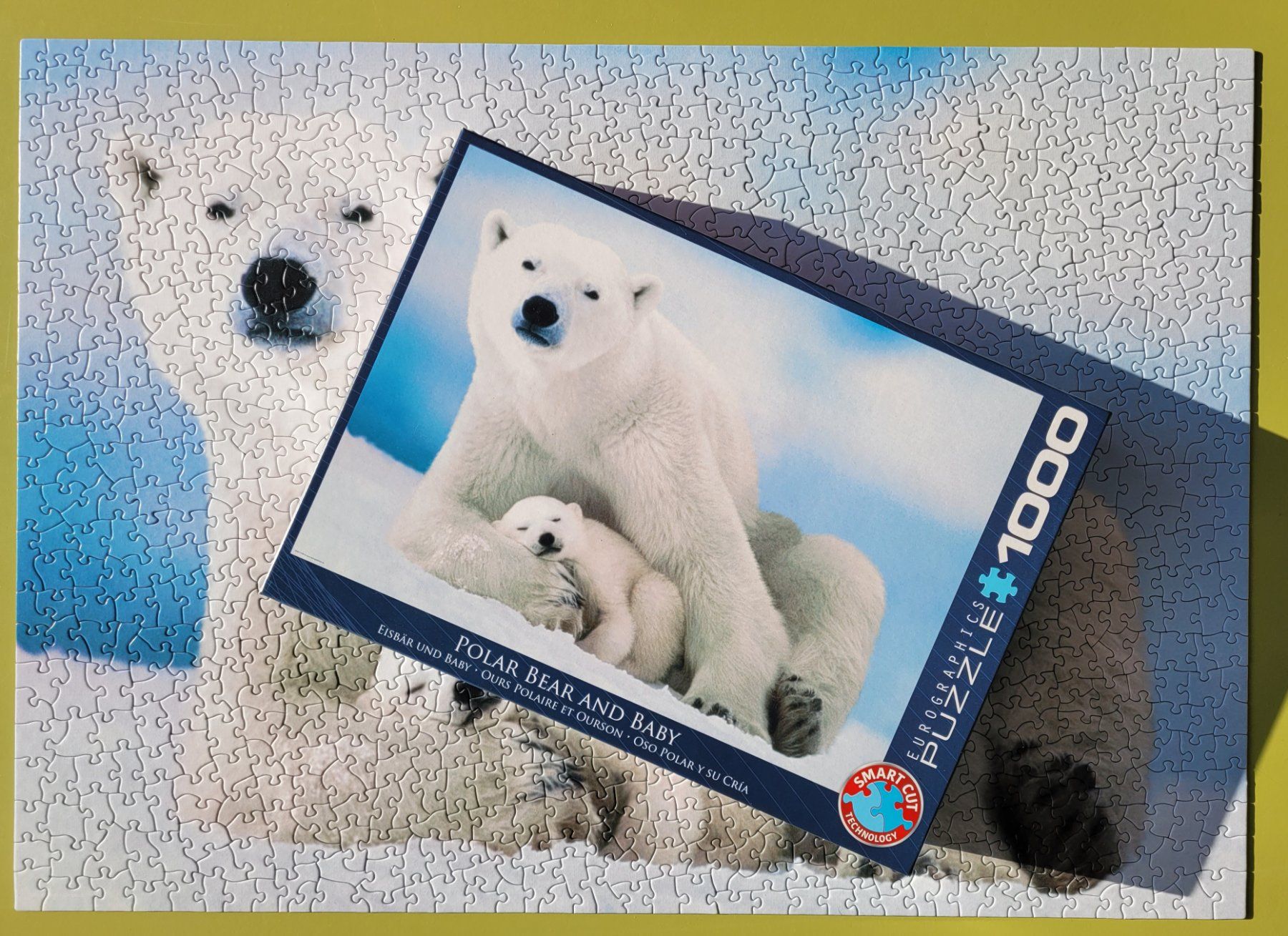 Puzzle: Puzzle Eisbär & Bär, 1000 Teile – Usato da Niederbipp venduto da Schlako