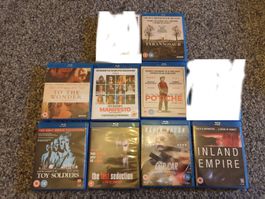 8 x UK Bluray - Lynch, Malick, Ozon and more