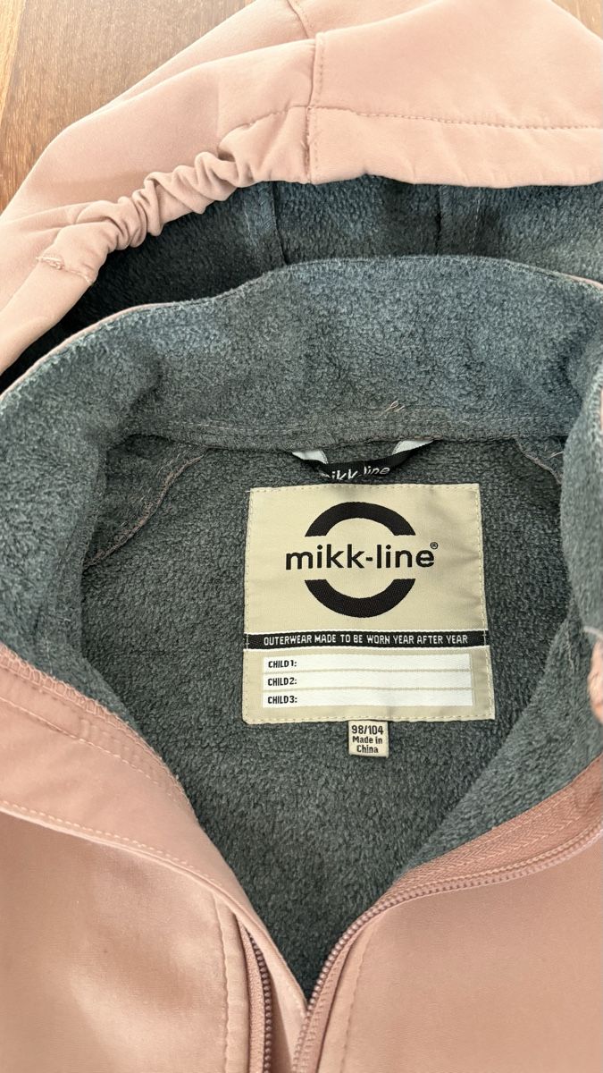 Giacche & Cappotti: Mädchen Softshelljacke Mikk-Line Gr. 98 / 104 – Usato da Oberengstringen venduto da Simone_Ro 1