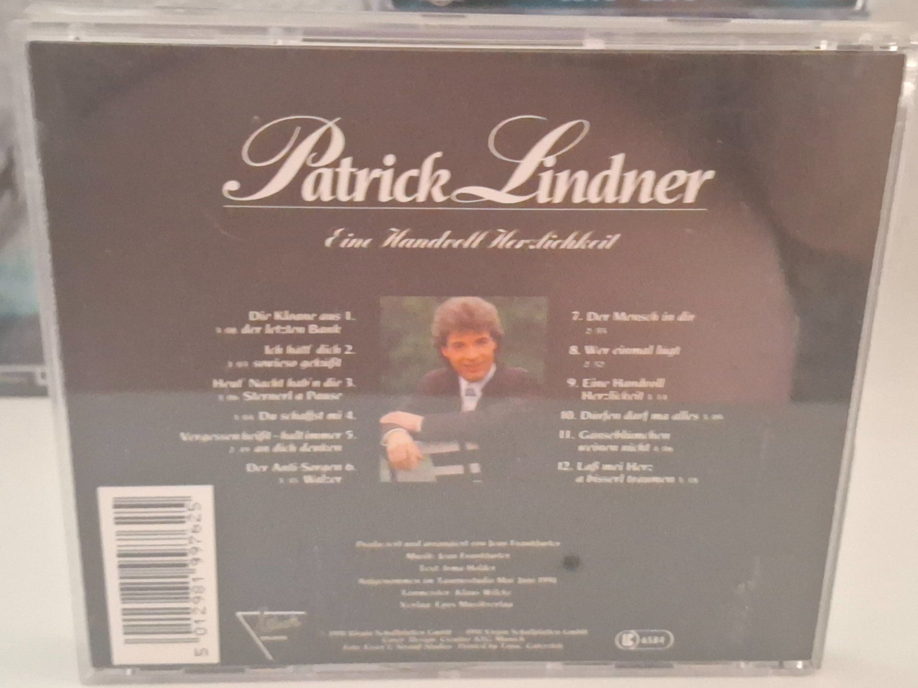 CDs: CD Patrick Lindner . Eine Handvoll Herzlichkeit – Gebraucht aus Aarberg von Jackup1 1