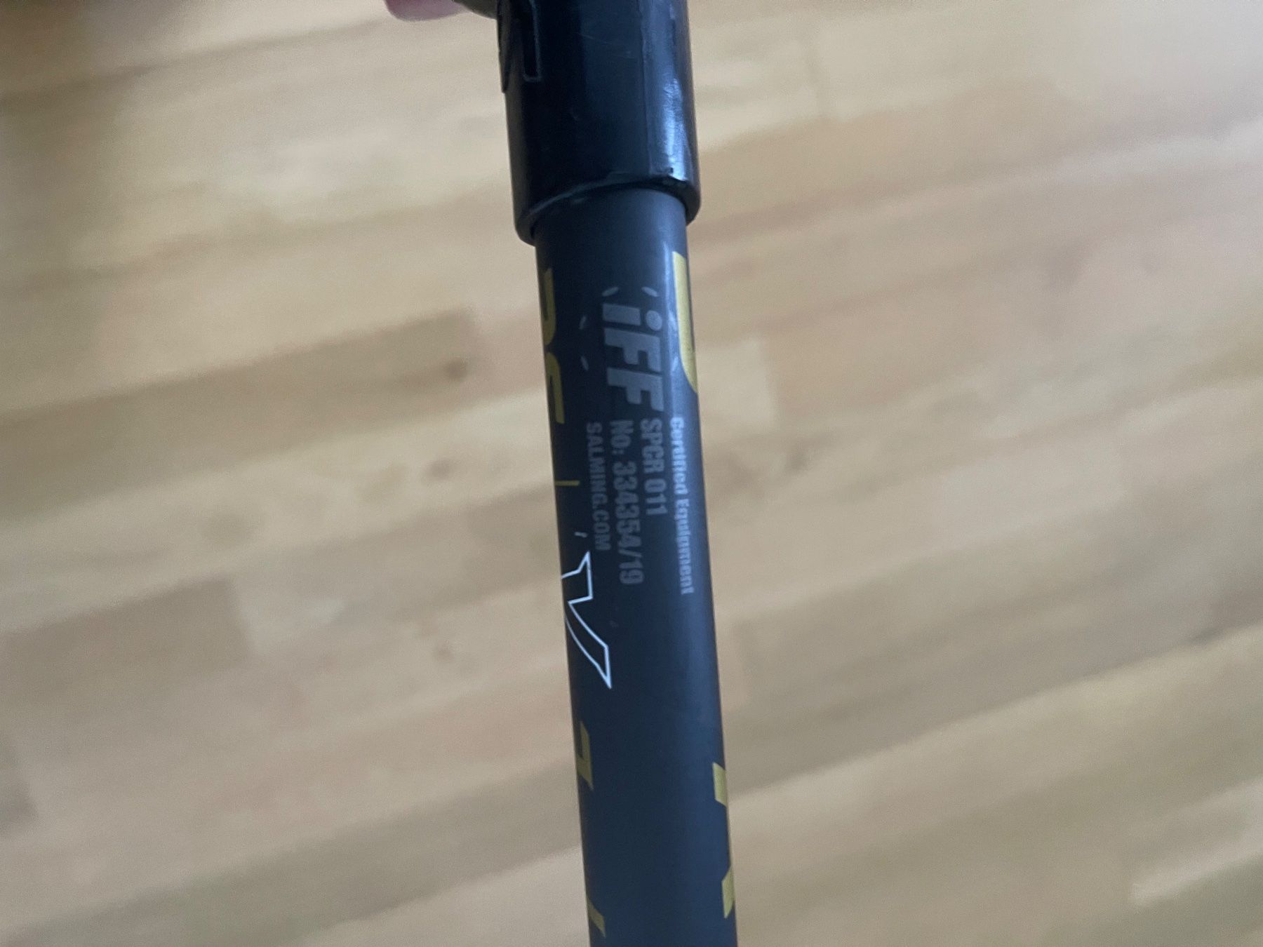 Unihockey: Salming Raptor Power Lite X Unihockeyschläger – Usato da Kloten venduto da dermedic22 1