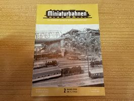 MIBA Miniatur Bahnen Zeitschrift 2/1966🛤️