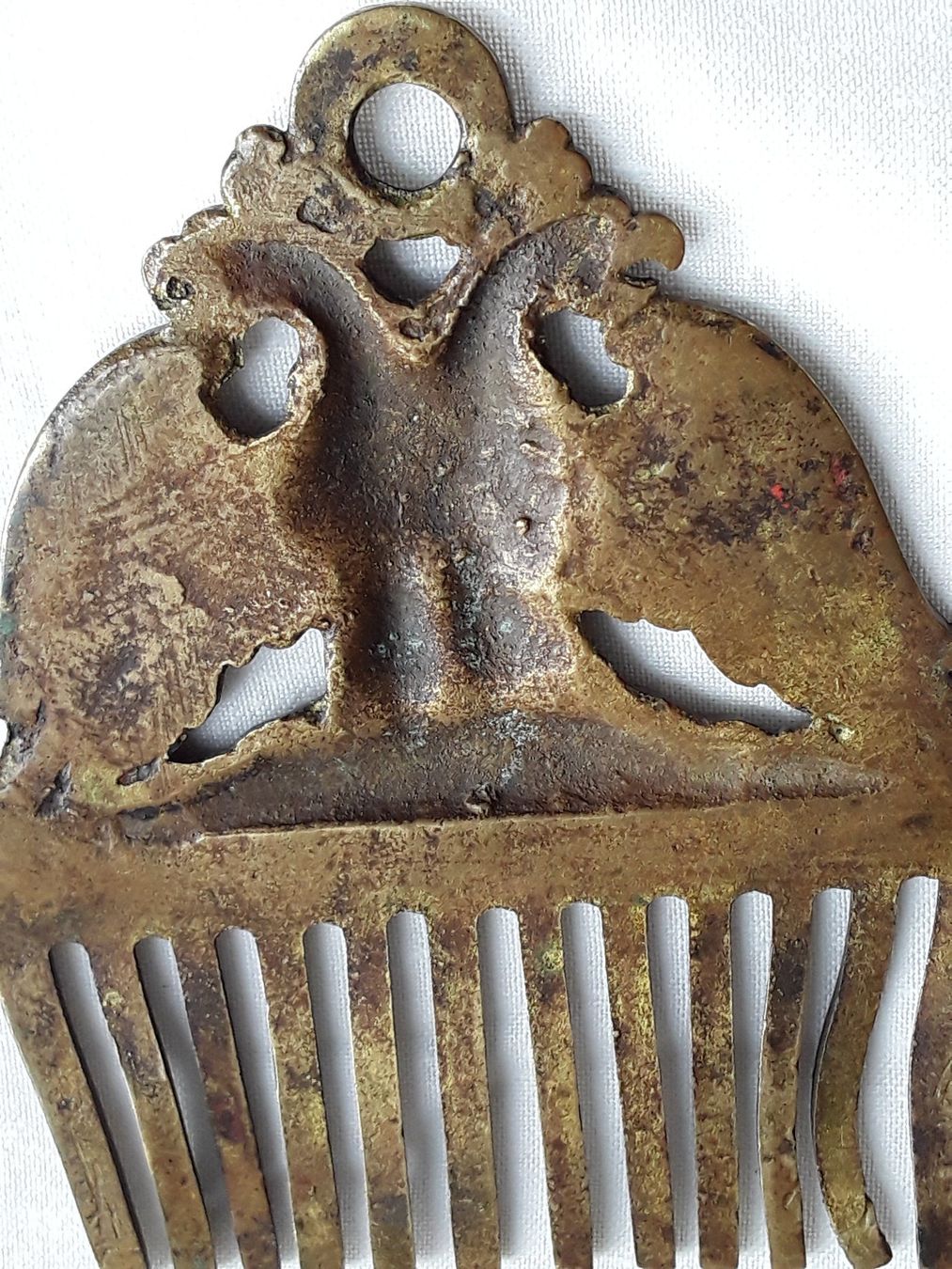 Altro per la cura dei capelli: Antiker Messingkamm mit Doppeladler ca 1850 oder älter – Usato da Zürich venduto da sanwit 5