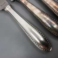 6 Tafelmesser versilbert BSF