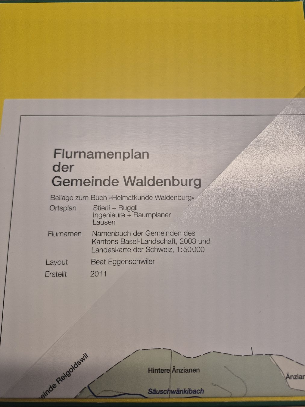 Bücher: Heimatkunde Waldenburg  – Neu (gemäss Beschreibung) aus Ziefen von Mallory43 1