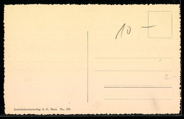 Cartoline postali: AK Mürren, Hotel Eiger – Usato da Berlin venduto da bartko-reher 1