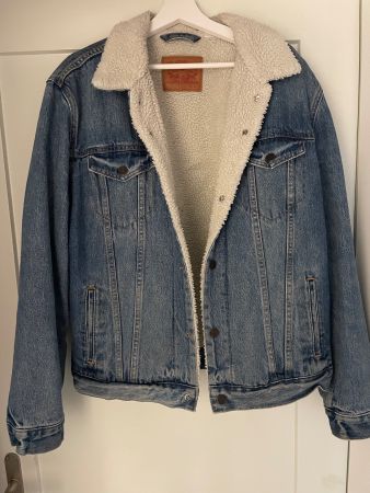 Jeansjacke gefüttert Gr. L