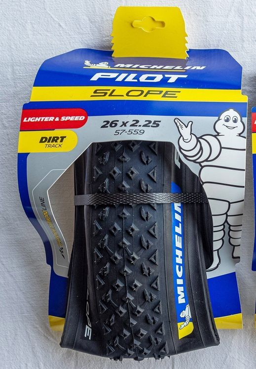 Michelin Pilot Slope Tire - 26 X 2.25, Tubeless, Folding, Black