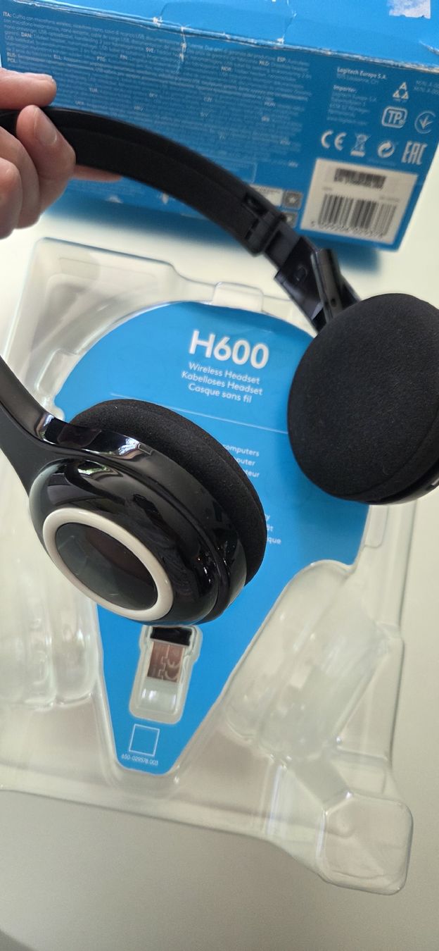 Logitech Cuffie: Logitech H600 Wireless Headset – Usato da Huttwil venduto da ser_gn9l 3