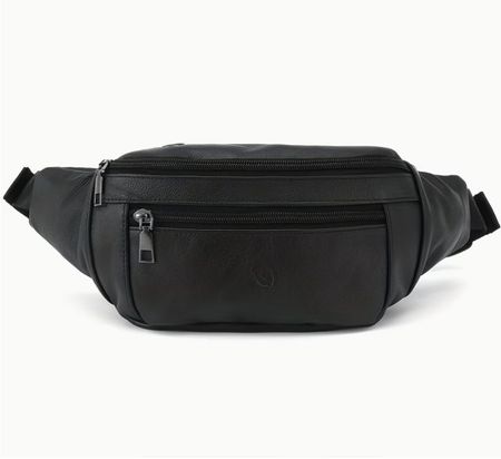 Echtleder Bauchtasche Leder Gürteltasche Umhängetasche NEU