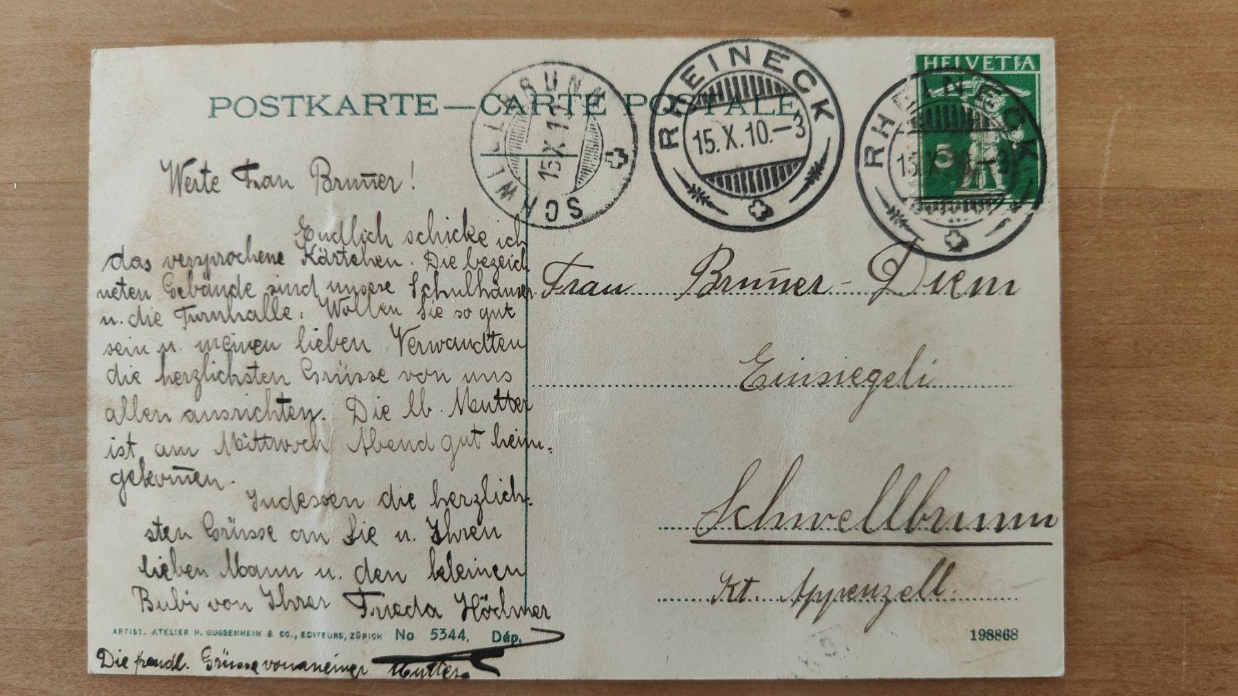 Cartes postales: Rheineck um 1910 – D'occasion à St. Erhard par Chaeferli6 1