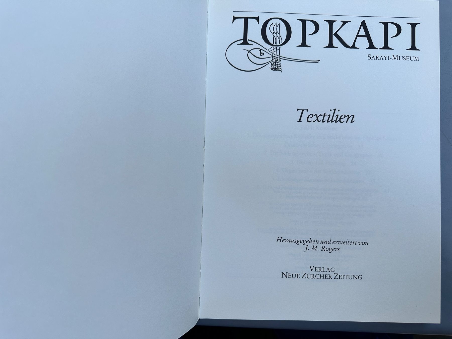Libri: Topkapi: Textilien. – Usato da Zürich venduto da allp 3