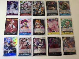 One Piece Karten Sammlung 15 Karten Set