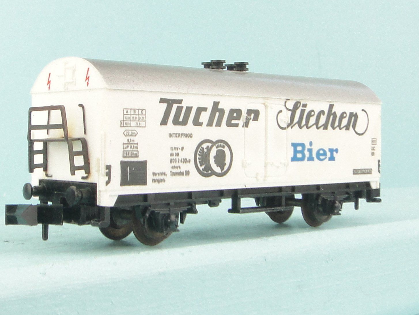 Trix Modelleisenbahnen: Trix Spur N Tucher Bier – Gebraucht aus Bülach von Albitrain