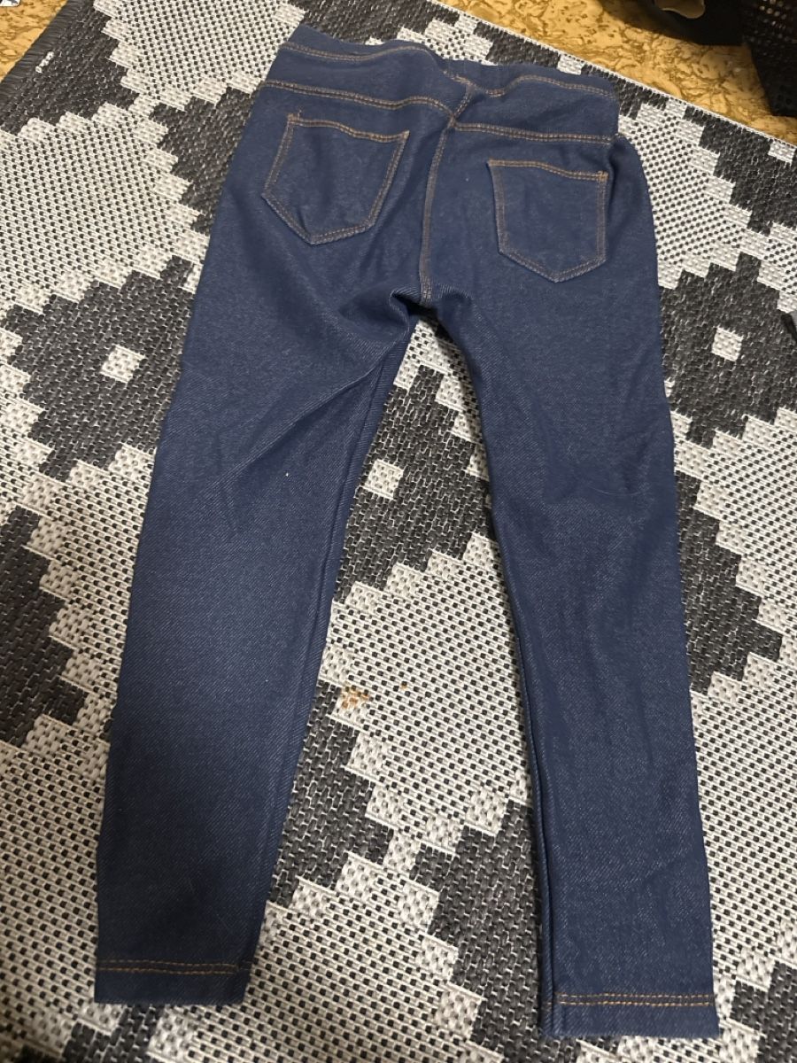 Strumpfhosen & Leggings: Jeans Leggings Gr. 116 Dunkelblau – Gebraucht aus Zürich von Krikri21 1