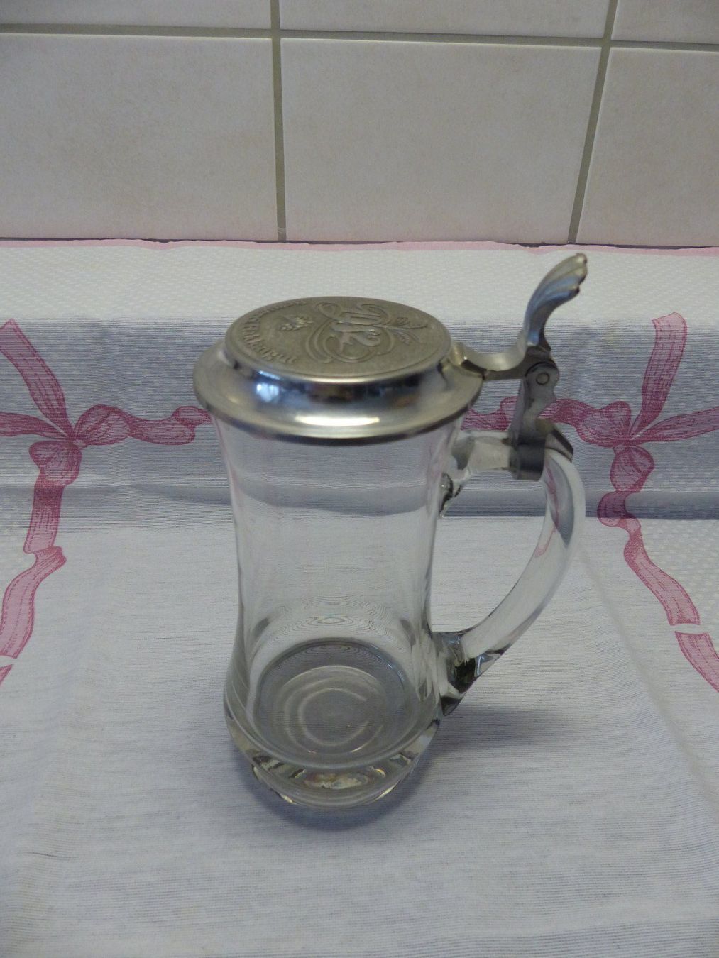 Haldengut Bicchieri: Bierkrug Brauerei Haldengut 1982 – Nuovo (secondo la descrizione) da Ostermundigen venduto da Phoenix64
