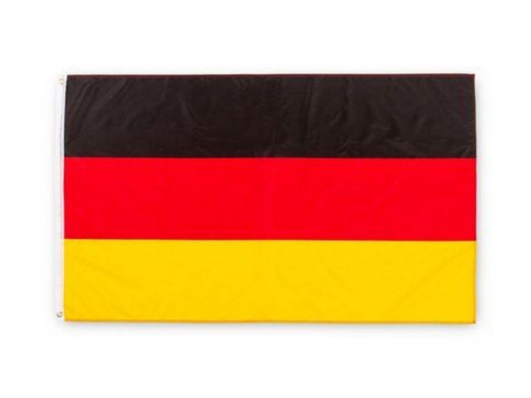 Bandiere: Drapeau Allemagne 90x150 cm – Nuovo e nell'imballaggio originale da Dombresson venduto da Saluro