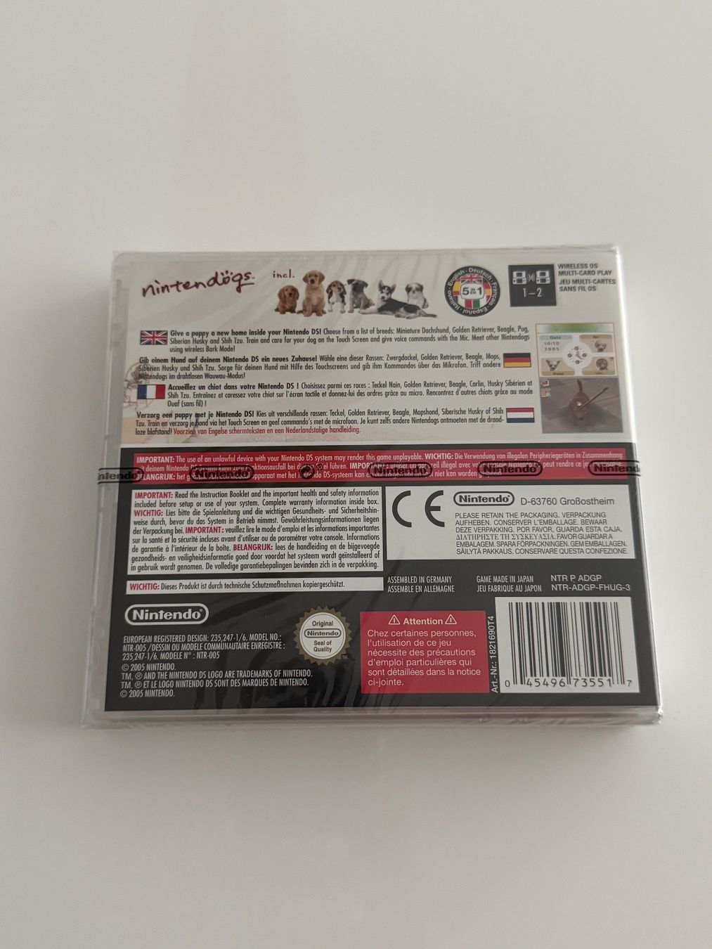 Nintendo Spiele: Nintendo DS Nintendogs Sealed no VGA no WATA – Neu und originalverpackt aus Kloten von Kein_Benutzer_Name 1