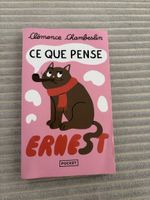 Livre "Ce que pense Ernest" Clémence Chambeslin 