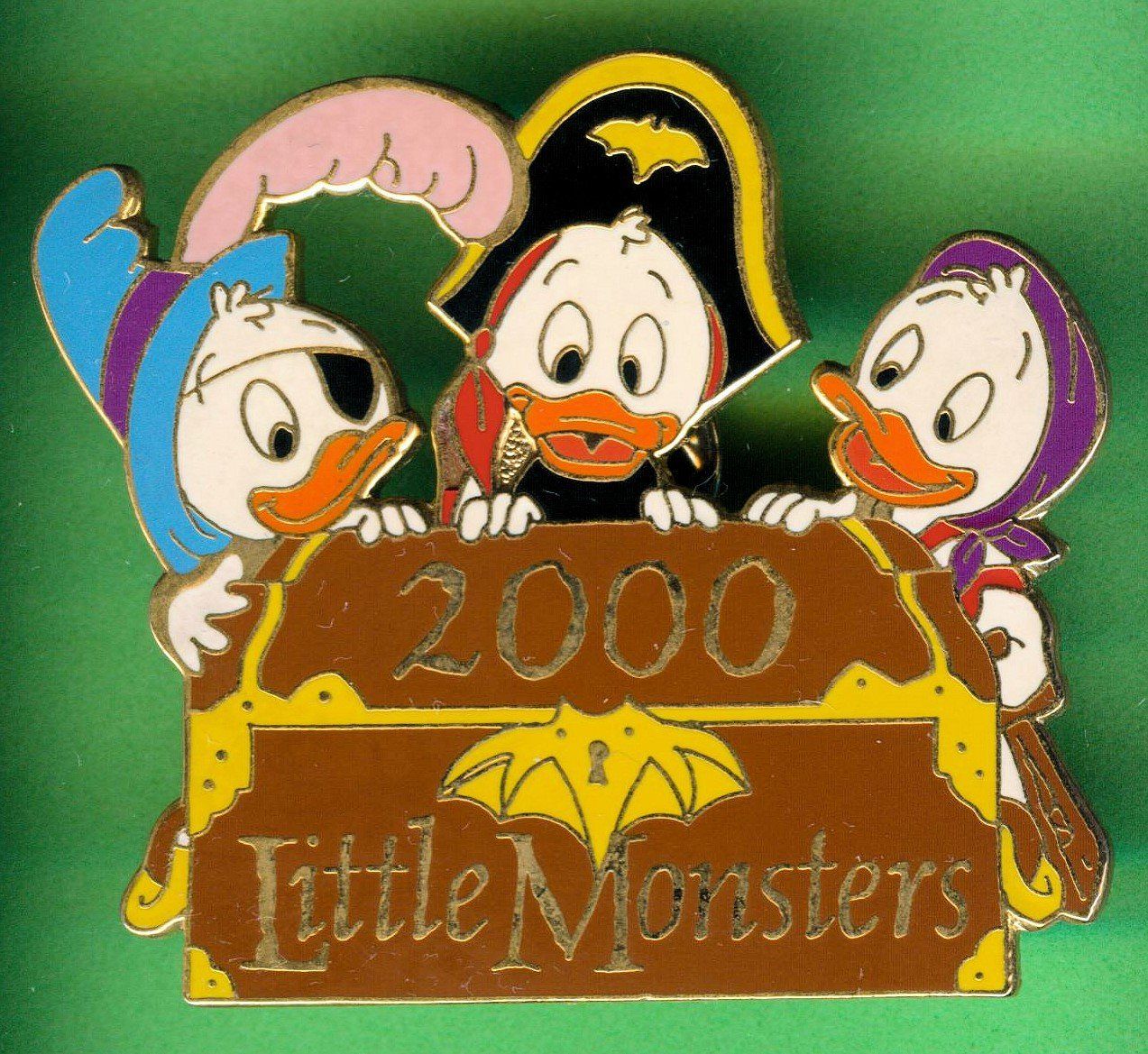 Disney Placchette & Badge: Disney   TICK TRICK TRACK  Little Monsters 2000 – Usato da Winterthur venduto da Sammleroase