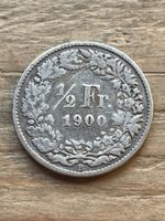 Monnaie Suisse 🇨🇭 1900 1/2 franc 