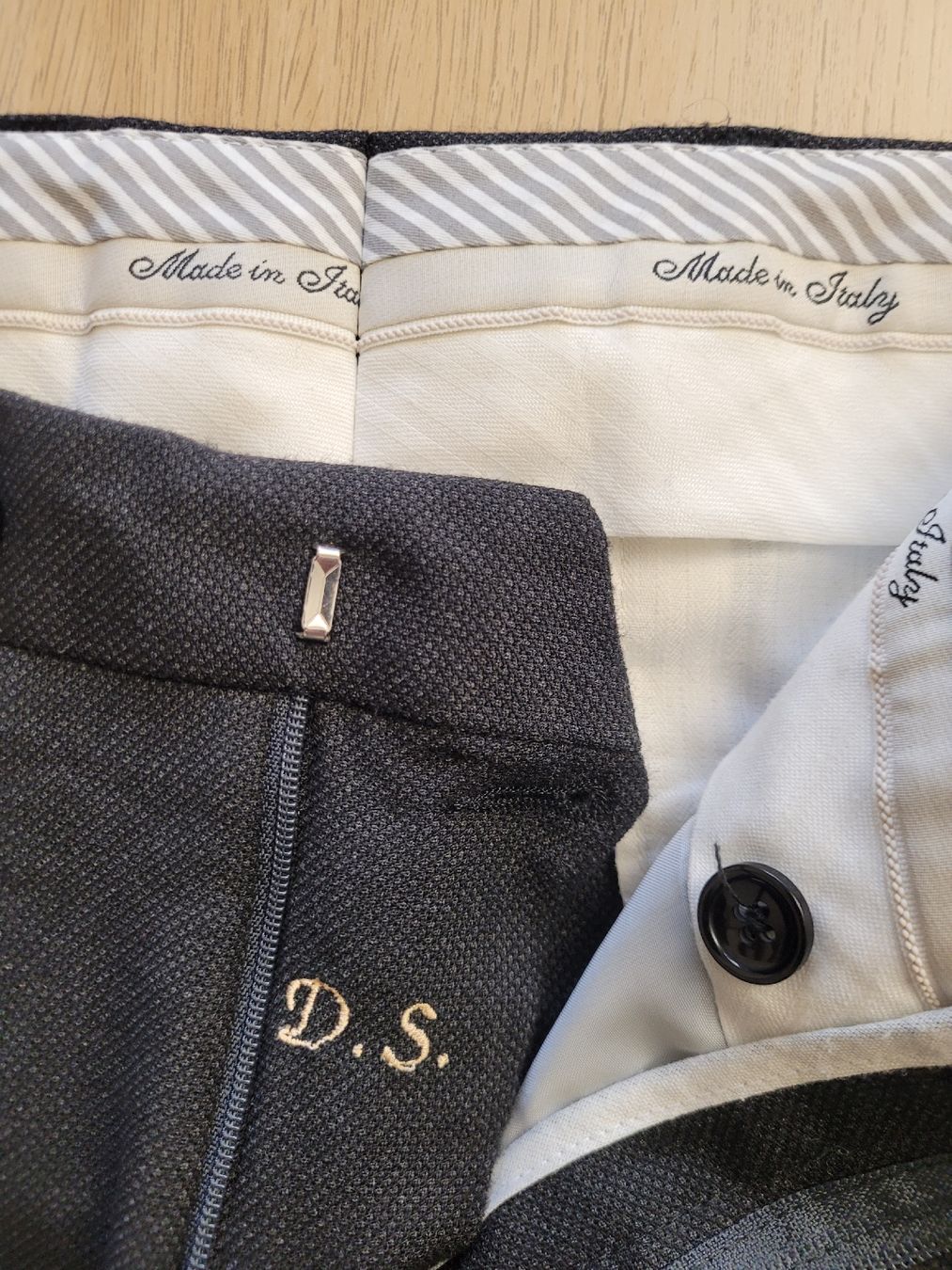 Pantaloni: Black Suit Trousers Original D.S. – Nuovo (secondo la descrizione) da Wettingen venduto da mor_76q7 2