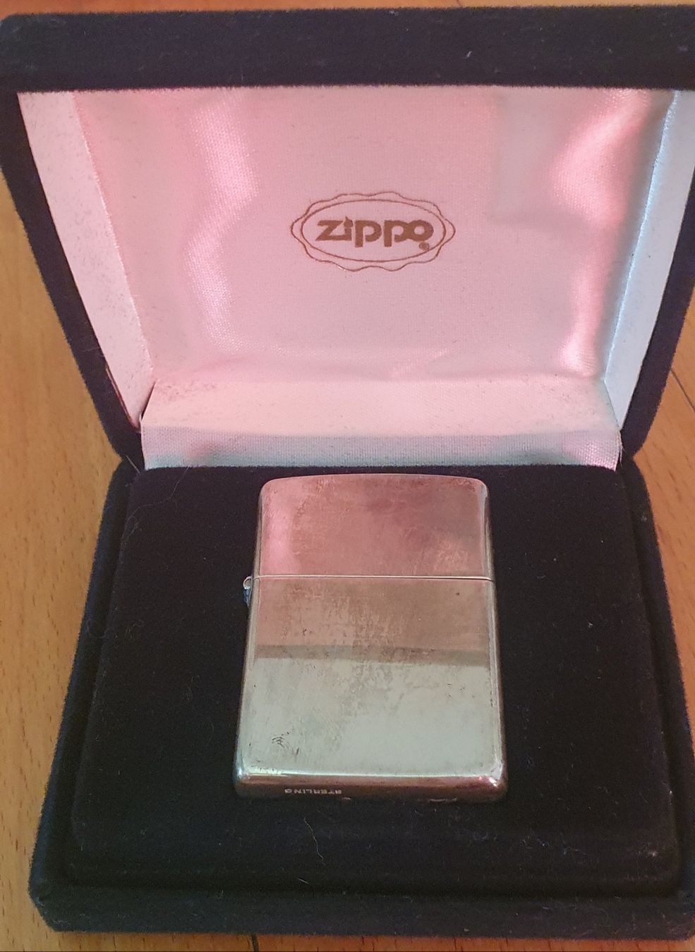 Zippo Accendini: Zippo Sterling Silber 925 mit Etui & Booklet – Nuovo (secondo la descrizione) da Bern venduto da Llu