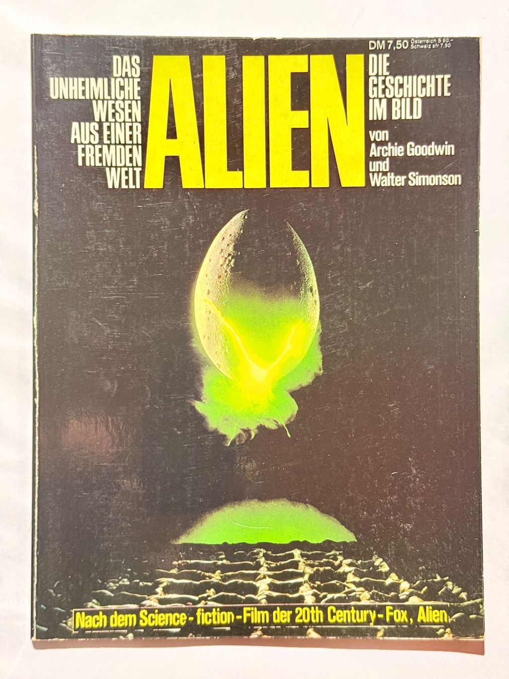 Fumetti: Alien Comic von Archie Goodwin, Walter Simonson, Top! – Usato da Zuerich venduto da SonderArt-Wertgut