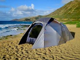 Best burning man desert tent - No Bake Tent