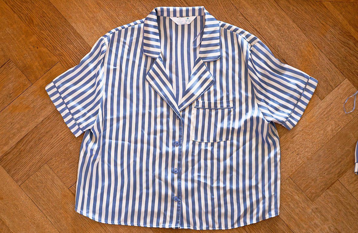 Primark Negligees & Pyjamas: Pyjama Polyester gestreift. – Neu (gemäss Beschreibung) aus Bern von Maccalvin