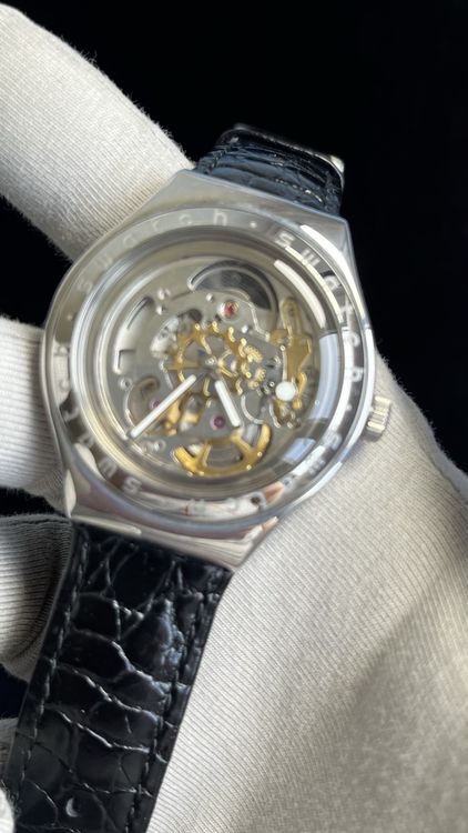Swatch Montres: Swatch Automatik Herrenuhr Skeleton Optik – D'occasion à Grenchen par chththl 5