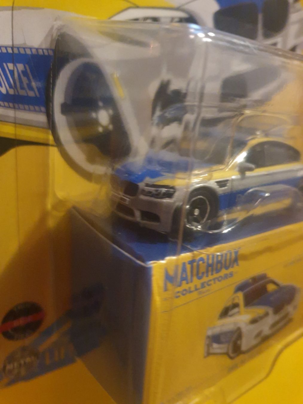 Matchbox Modellini d'auto: Matchbox  BMW M5 POLICE – Nuovo e nell'imballaggio originale da Oftringen venduto da Rotor 2