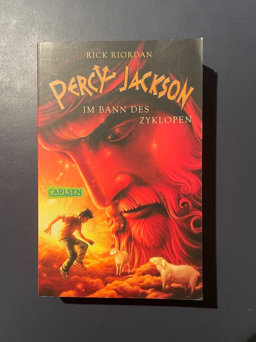 Libri: Percy Jackson im Bann des Zyklopen - Rick Riordan – Usato da Bern venduto da aij_cs5m