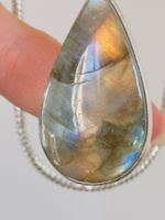 Labradorite necklace