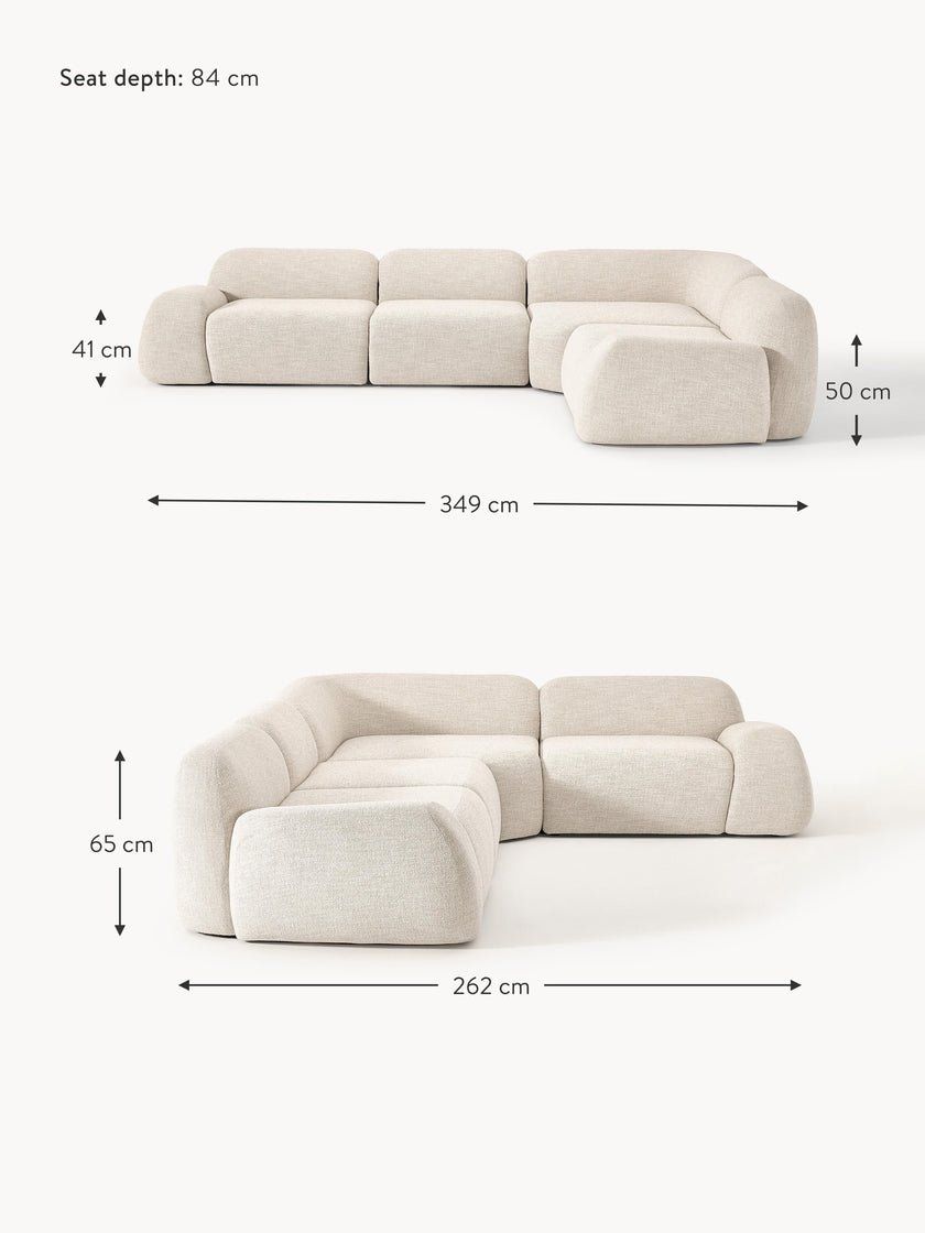 Westwing Divani: Westwing Modulares Bouclé-Ecksofa Wolke CHF 5'449-40% – Nuovo (secondo la descrizione) da Otelfingen venduto da Yvonne_Outlet 9