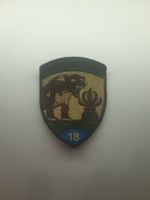 BADGE ECUSSON MILITAIRE SUISSE BAT GREN CHARS 18