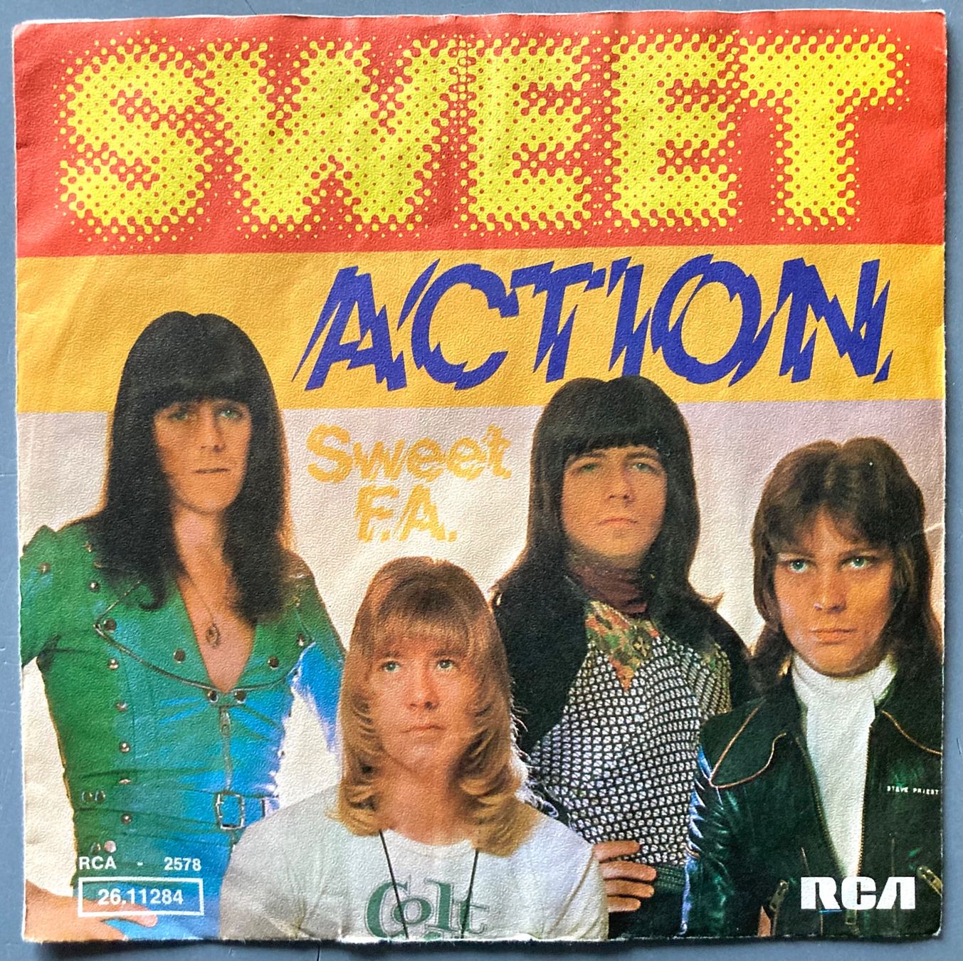 Schallplatten: SWEET - ACTION – Gebraucht aus Poliez-Pittet von Newtown-Records